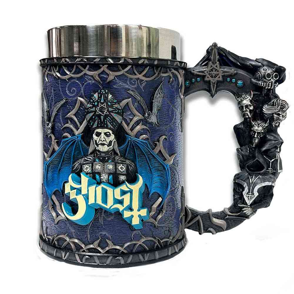 Nemesis Now Ghost - Papa Emeritus Evolution Tankard - Multicolours